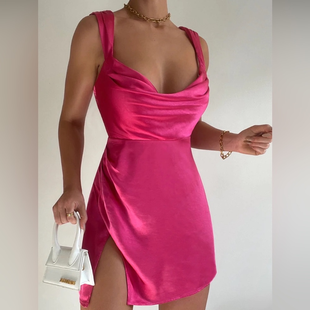 Runaway the Label | Havanna Hot Pink Mini Dress